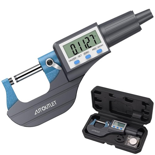 Digitales außen mikrometer - digitales, außen-mikrometer