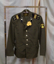 UdSSR Oberfeldwebel v.d. Chemischer Truppe 2Teile Jacke, Hose ca.1955-1991 (U20)