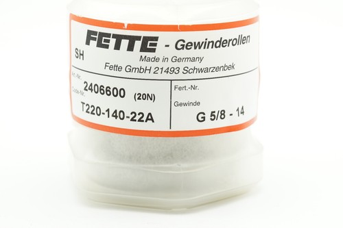 Stk fette gewinderollen - fette,