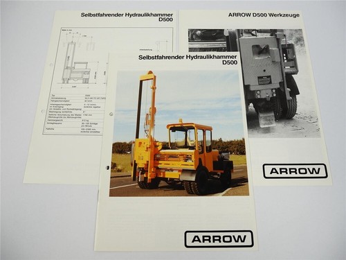 Arrow d500 hydraulikhammer - d500,