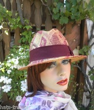 Damen Hut Trilby Elegant