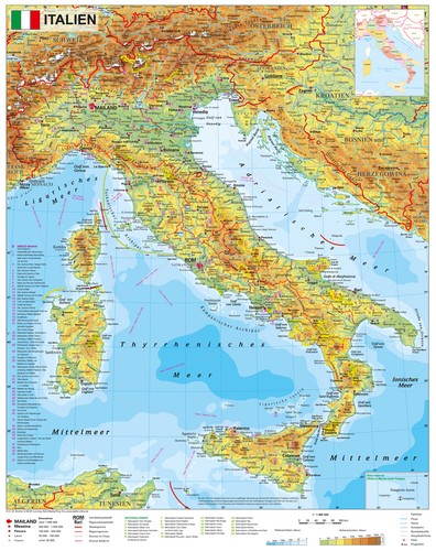 Italien physisch 1 - , 000