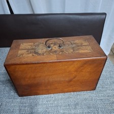 alte PFAFF Nähhaube Abdeckung, Holzhaube Holz für Paff Nähmaschinentisch