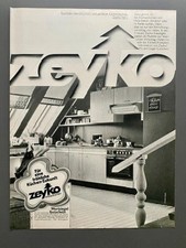 Zeyko Anbauküchen Küche Althengstett 70s retro 1972 Vintage Ad Werbung Reklame