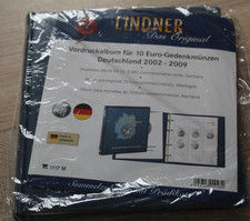 Lindner 1117M - Karat Vordruckalbum 10 Euro-Gedenkmünzen Band 1: 2002-2009