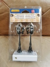 Lemax 34902, alte englische Straßenlaterne, Weihnachtsdorf, Straßenlaterne x 2