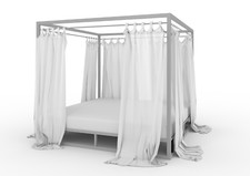 Bett Olimp mit Baldachin und