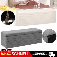 Teddystoff Sitzhocker mit