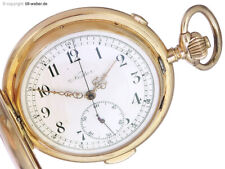 Nestor Taschenuhr Repetition und Chronograph Gold
