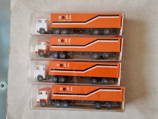 Wiking 1/87 Scania 111 Container Zug ceti - vier verschiedene Varianten mit OVP