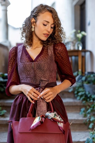 Neues marjo seiden dirndl - seiden,