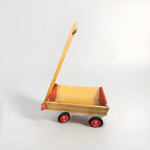 Vintage kinder bollerwagen - kinder,