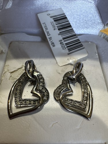 Herz ohrhänger sterlingsilber - herz-ohrhänger,
