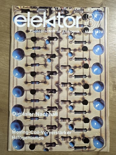 Elektor fachzeitschrift - elektor, 87