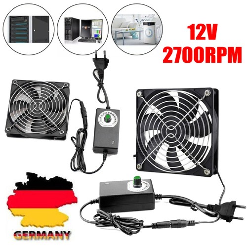 12v ventilator 12cm leise - 12v,