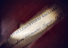 Geige etikett raffaele - m.etikett, &