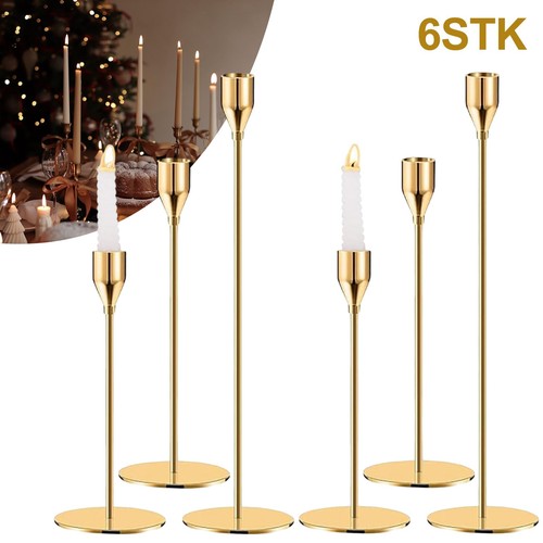 6er set kerzenständer kupfer - 6er,