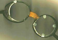 Original historische Schweisser brille ohne Schwarzglas ~ 1925 Alu Samt Leder