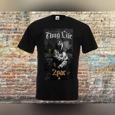 MAN & WOMAN - T-SHIRT - PRINT - SHIRT - THUG LIFE - TUPAC SHAKUR - 2 PAC