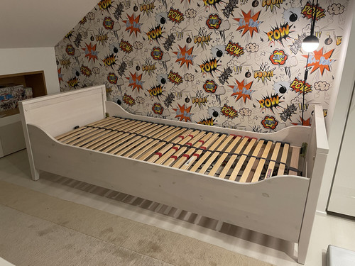 Massivholz bett jugendbett - massivholz,