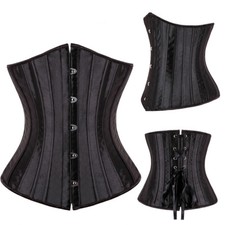 Schwarz Corsage übergröße