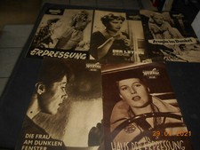 5 alte Filmprogramme Kino -