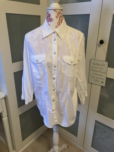 Bluse weiß 40 - weiß, gr