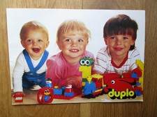 Lego 1987 Medium Duplo European Katalog 150182/150282 Sammlerstück Vintage, Rar!