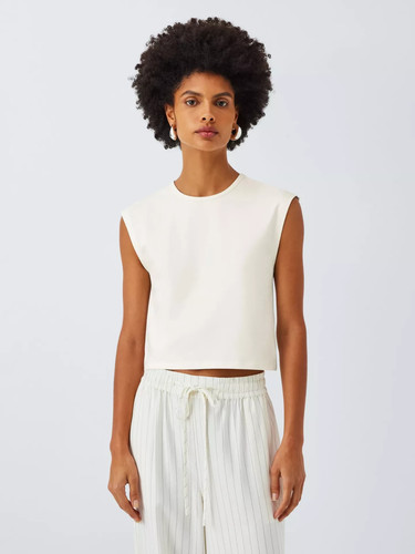 John lewis shirt cremefarben - t-shirt,