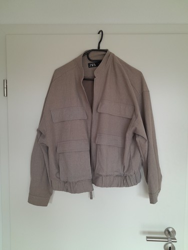 Jacke zara m - gr., beige