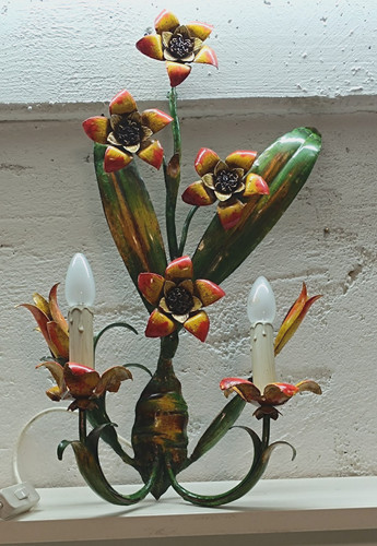 Alter wandleuchter lampe - lampe, aus