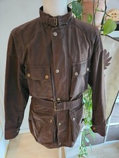 Belstaff Roadmaster Brown Waxed Cotton Size XL  Malenotti Era