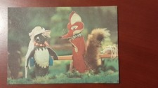 Postkarte AK DDR  Kinderfernsehen  Herr Fuchs und Frau Elster