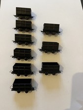 Roco Spur H0e 1/87 Kohlenlore „Holz“ Kompletter Zug 9 Stück Wagon Wagen