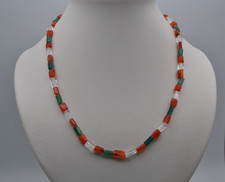 Carnelian Smooth Cut Necklace