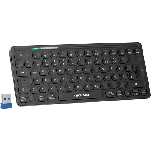 Kabellose mini tastatur mit - kabellose,