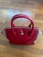 Furla Damenhandtasche original - rot/beige 