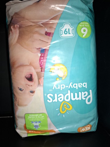 Vintage pampers baby dry - vintage,