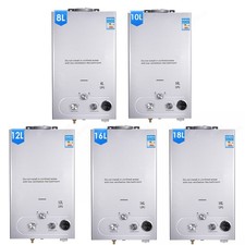 Tanklos Gasdurchlauferhitzer