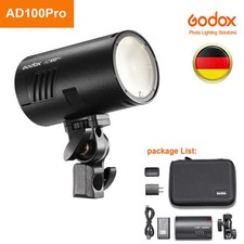 DE Godox AD100Pro 100ws 2,4g HSS TTL 1/8000s Taschen blitzlicht Outdoor Flash