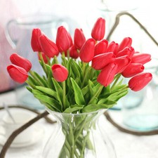 1X Künstliche Tulpe Blumen