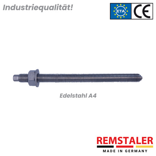 10x ankerstange edelstahl a4 - 10x,