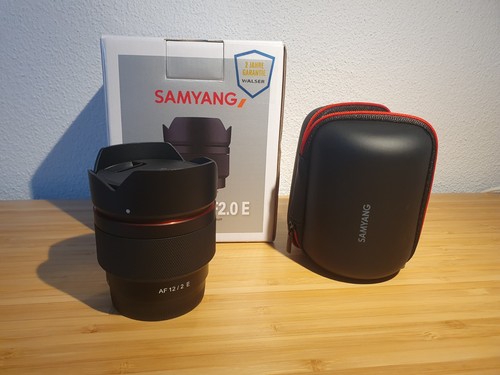 Objektiv samyang 12mm - 12mm, f/2,0