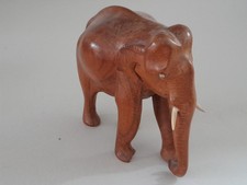 Holzfigur Elefant Höhe 13cm