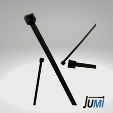 Kabelbinder schwarz, mit