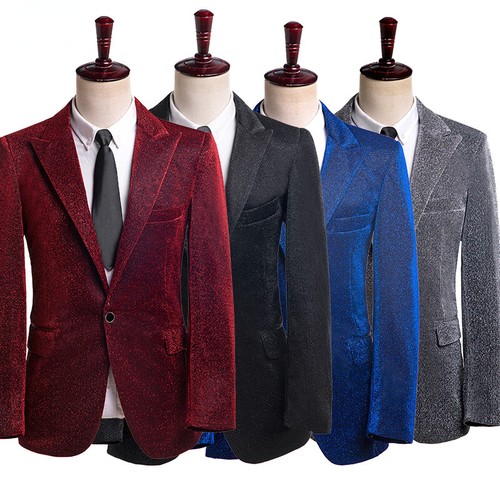 Herren glitzer anzugblazer - herren,