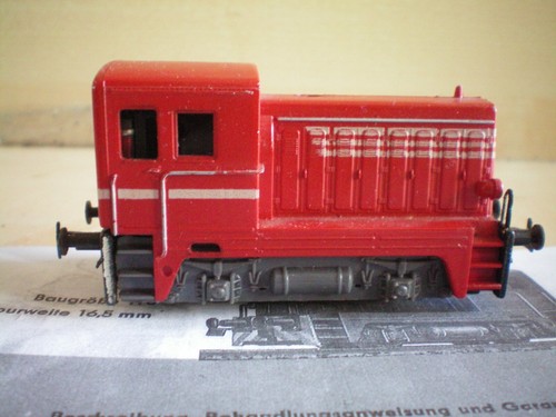 150 rangierlok rot von - in,
