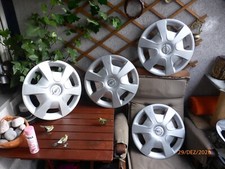 4x ORIGINAL  Opel Radkappe 15Zoll  Vectra A Astra Zafira GM 9057607