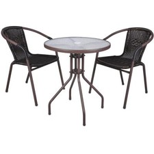 3er set bistroset sitzgruppe - 3er,