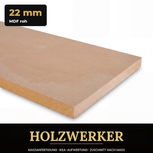 Mdf platte roh natur - 22, mm